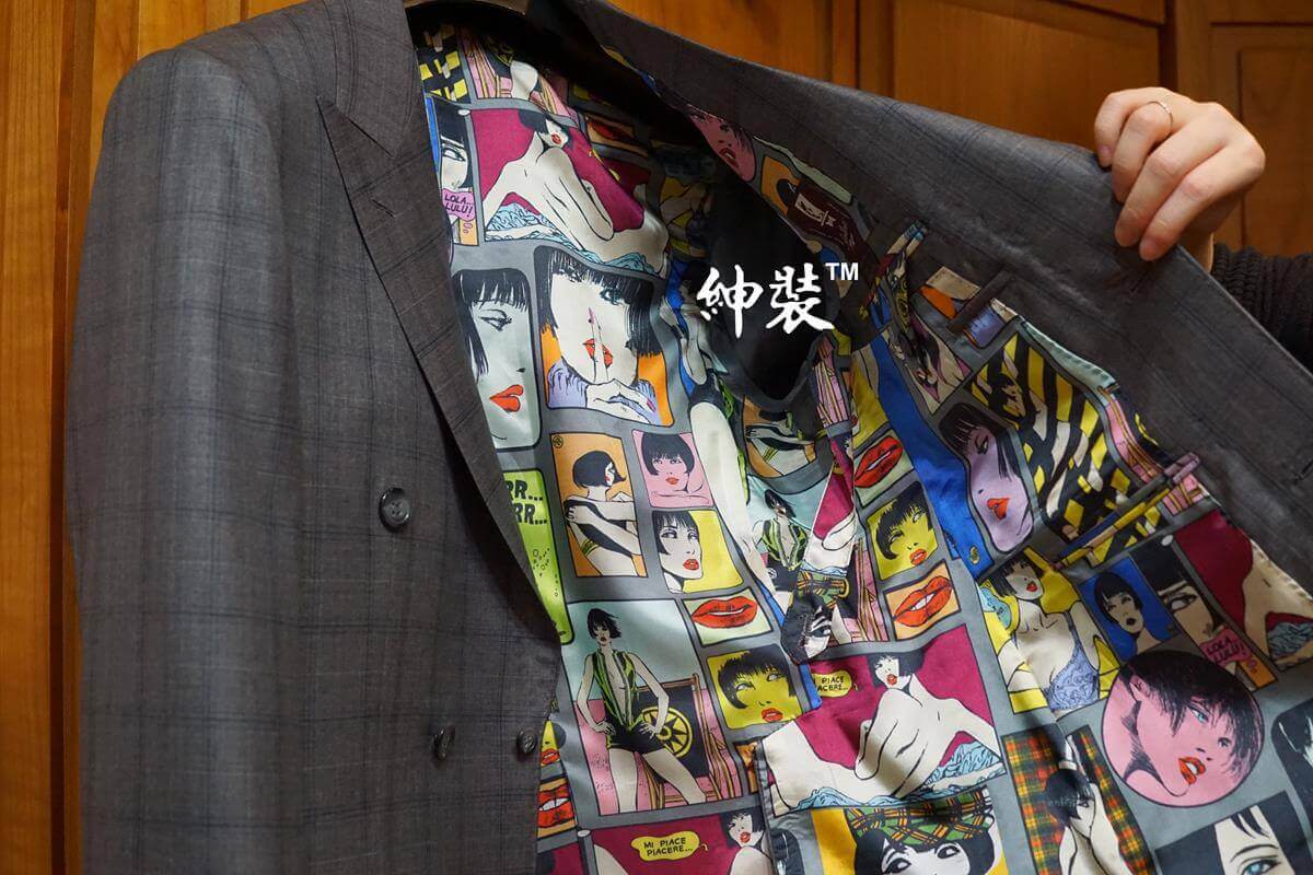 紳裝特殊花紋客製化