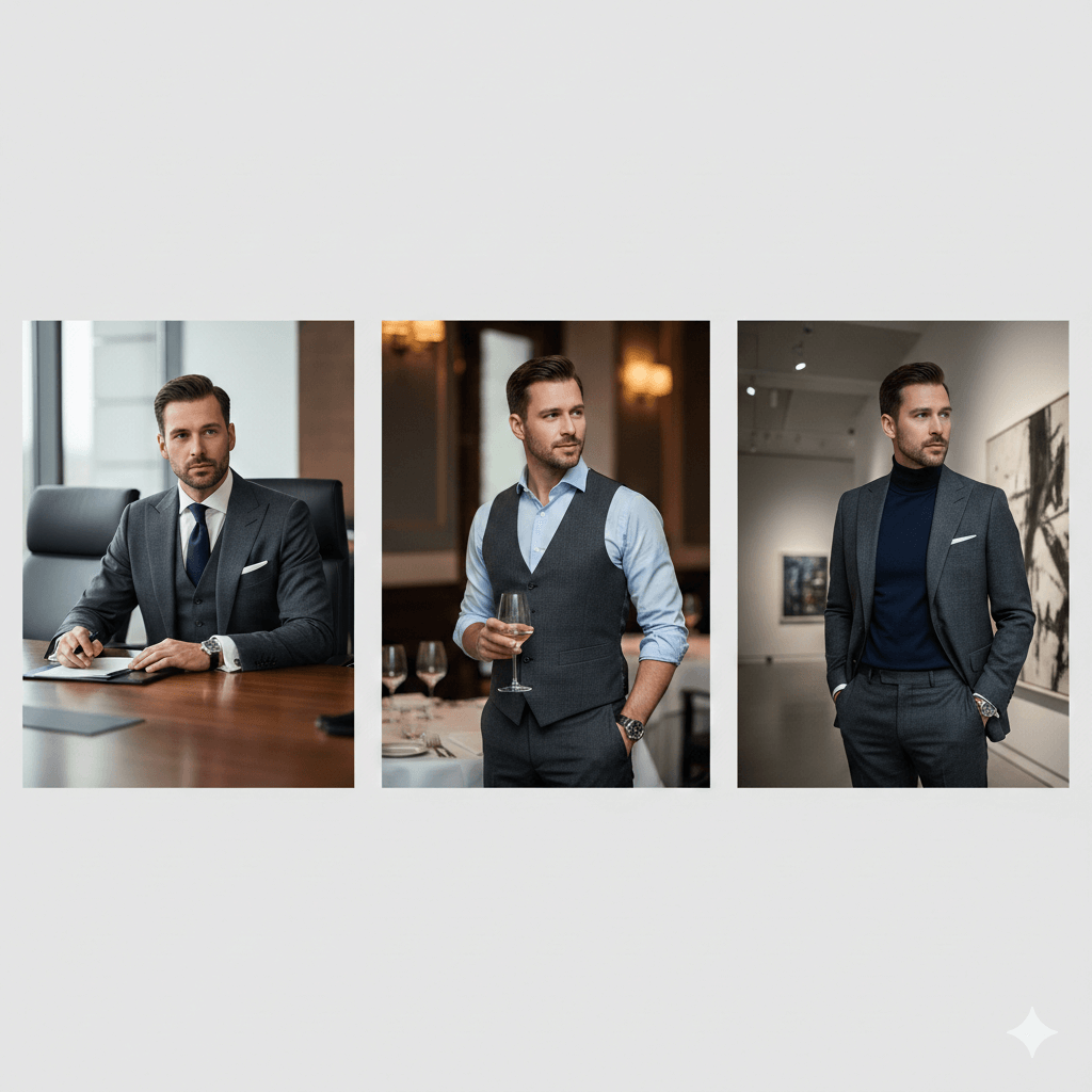 全訂製西裝能應對多重生活場景